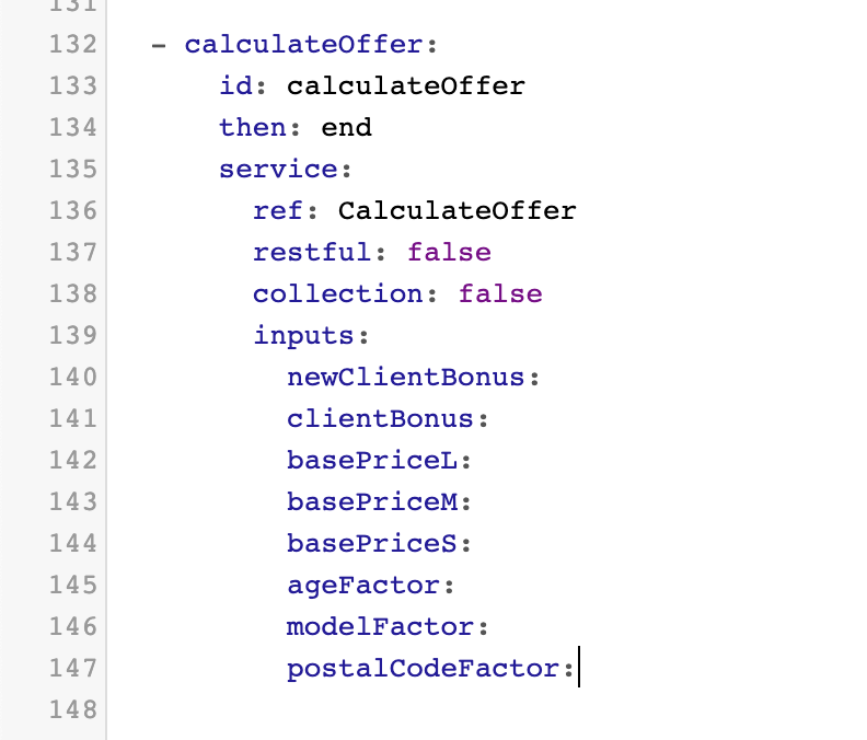 Calculate Offer Service Task