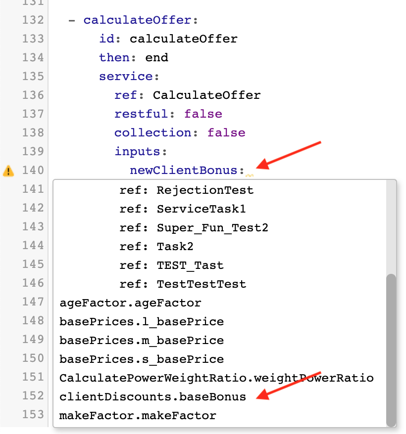 Calculate Offer Service Task